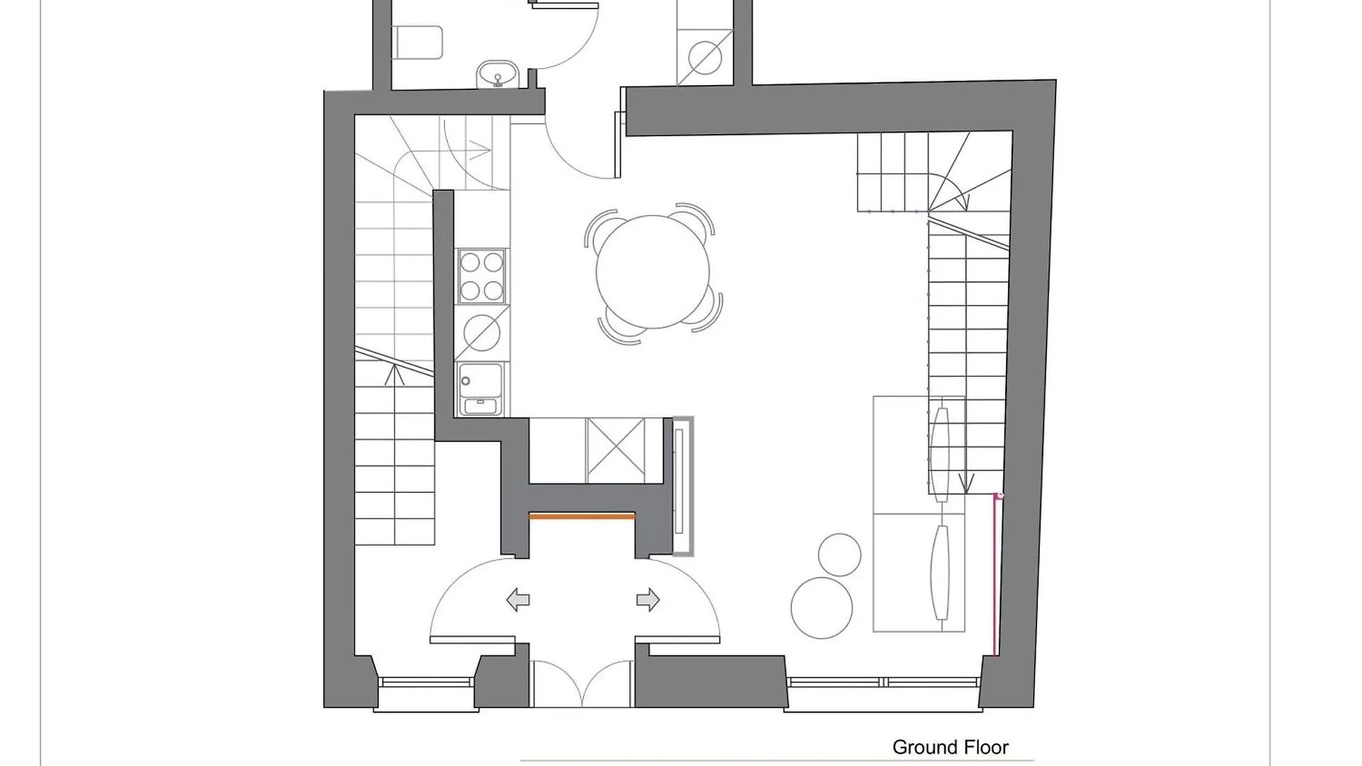 Spacious Modern Apartment In Monumental Building - Free Parking - Workspace - Historical Centre 奧爾比亞